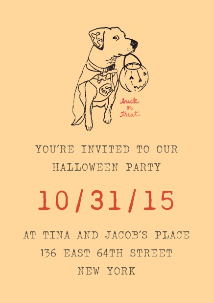 Halloween invitation card designs - EventKingdom
