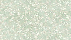 Illustration of painted boxwood on green background